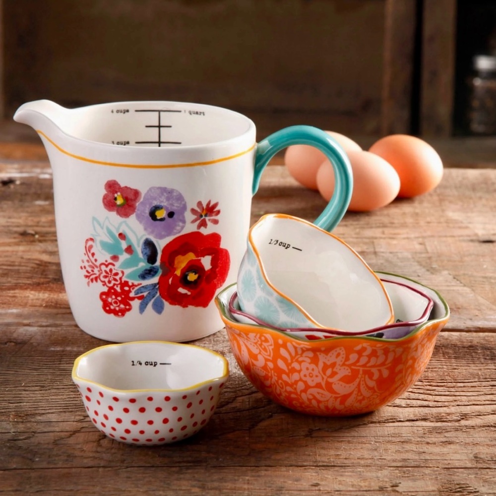🌺 Pioneer Women 5-Piece Cooking Set 🌸